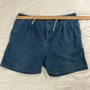 Men’s Denim Eddie Bauer ELASTIC WAIST shorts XXXL